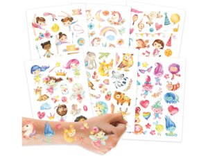 Papierdrachen Tattoos Feen und Trolle PAPDT018