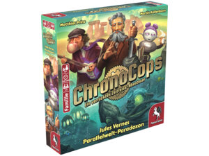 Pegasus Spiele Chrono Cops Jules Verne, d ab 12 Jahren, 1-6 Spieler, Jule Vernes Parallelwelt-Paradoxon 62618192