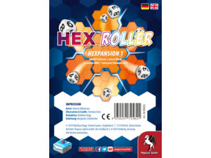 Pegasus Spiele HexRoller: Hexpansion 1 [Erweiterung] (Frosted Games) 90002G