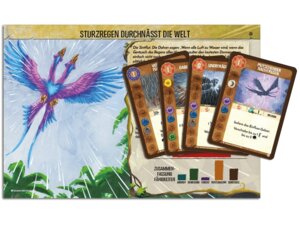 Pegasus Spiele Spirit Island: Sturzregen durchnässt die Welt [Mini-Erweiterung] 90008G
