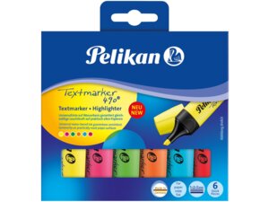 Pelikan Textmarker 490 6er Set 814065