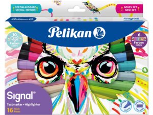 Pelikan Textmarker Signal Eulen-Set 825078