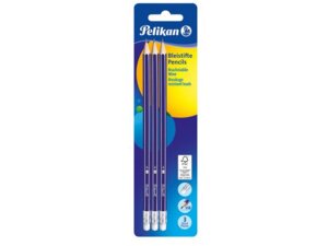 Pelikan Bleistift HÃ¤rtegrad HB mit Radierer 978866