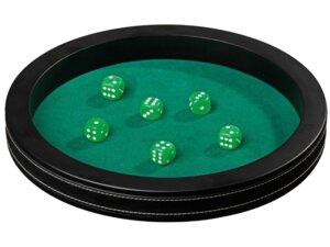 Philos Würfelbrett - Kunstleder - 30 cm 3202A1