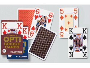 Piatnik 4 Index - Opti Bridge, SF 14021