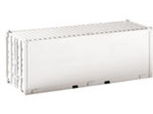 PIKO G-Container 20 weiss unbedruckt glatt 536302