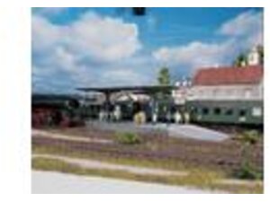 PIKO Bahnsteig Burgstein 1-teilig 561821