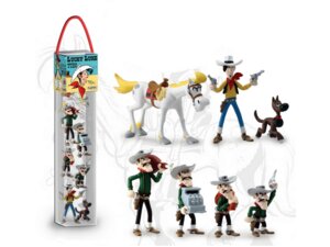 PLASTOY Lucky Luke - Tube (7 Figuren) PLA70387