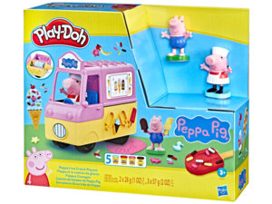 Play-Doh Peppas Eiswagen 5 Dosen Knete, Fahrzeug, Formen, 63109975