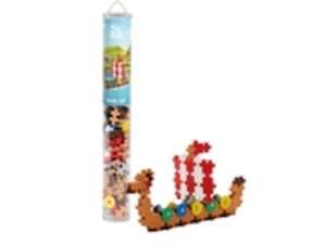 Plus-Plus 100 Kreativ Bausteine Wikingerschiff 4312A1