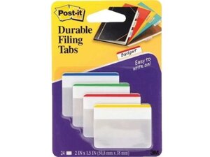 Post-it 3M Index Strong flach, 4x6 Tabs 686F-1A1
