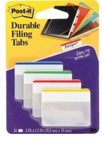 Post-it 3M Index Strong flach, 4x6 Tabs 686F-1A1