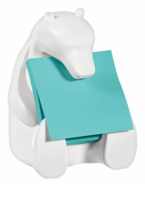 Post-it Dispenser BÃ¤r weiss Z-Notes BEAR330A1