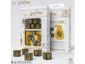 Q-Workshop Harry Potter: Hufflepuff Dice & Pouch QWO4AD6B
