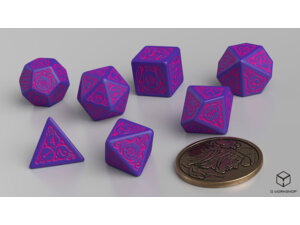 Q-Workshop The Witcher Dice Set: Dandelion – The Conqueror of Hearts (7) QWOWDA3R