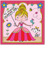 RachelEllen Rachel Ellen Malbuch Prinzessin SQCBK14