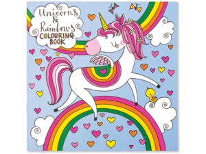 RachelEllen Rachel Ellen Malbuch Einhorn SQCBK19