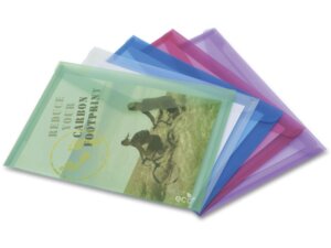 Rapesco Eco Dokumentenmap. m.Druckknopf 1039A2