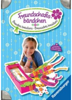 Ravensburger Freundschaftsbändchen d/f/i Bastelset ab 6 Jahren, Grundtechnik weben 182800