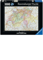 Ravensburger Puzzle Schweizerkarte Beautiful Switzerland, 1000 Teile, 70x50 cm, ab 14 Jahren 60000370