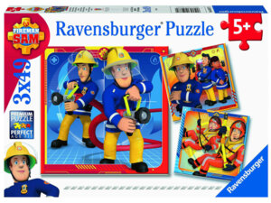 Ravensburger Puzzle FS Unser Held Sam Feuerwehrmann Sam, 49 Teile, 21x21 cm, ab 5 Jahren 60005077