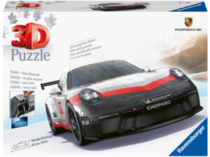 Ravensburger Puzzle 3D Porsche 911 GT3 Cup 108 Teile, Kunststoff, 8x25.1x11.1 cm, ab 8 Jahren 60011557