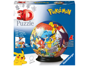Ravensburger Puzzle 3D Pokémon 72 Teile, Ø 13 cm, Aufsteller, ab 6 Jahren 60011785
