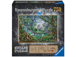Ravensburger Puzzle Escape Einhorn 759 Teile, puzzeln und das Rätsel lösen, ab 12 Jahren 60016512