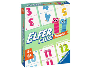 Ravensburger Elfer raus! Junior, d/f/i ab 5 Jahren, 2-6 Spieler, 60520947
