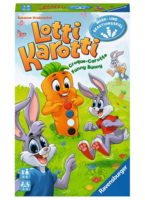 Ravensburger Lotti Karotti Merkspiel, d/f/i ab 4 Jahren, 2-4 Spieler, Merkspiel, Reaktionsspiel 60520961