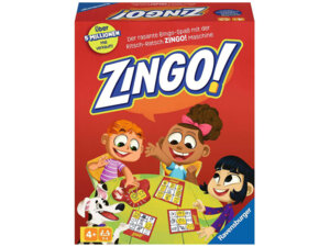 Ravensburger Zingo, d ab 4 Jahren, 2-6 Spieler, rasanter Bingospass 60522354