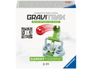 Ravensburger GraviTrax Element Catapult Erweiterung zu Kugelbahn Bausystem, ab 8 Jahren 60522411