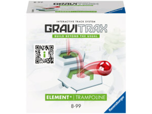 Ravensburger GraviTrax Element Trampoline Erweiterung zu Kugelbahn Bausystem, ab 8 Jahren 60522417