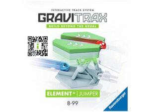 Ravensburger GraviTrax Element Jumper Erweiterung zu Kugelbahn Bausystem, ab 8 Jahren 60522421