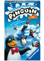 Ravensburger Plitsch PlatschPinguin,d/f/i Mitbringspiel, ab 4 Jahren, 1-4 Spieler, Dauer 10 Min. 60523461
