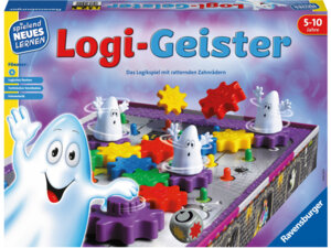 Ravensburger Logi-Geister, d ab 5 Jahren, 5-10 Spieler, spielend lernen 60525042