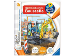 Ravensburger Tiptoi Buch Baustelle, d Wieso? Weshalb? Warum?, 16 Seiten, ab 4 J., ohne Stift 60532916