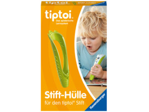 Ravensburger Tiptoi Stifthülle grün, d nur für Stift 4. Generation, ca. 25 Sticker, ab 3 Jahren 60600151