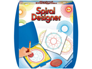 Ravensburger Spiral Designer Blue, df/i 1 Zahnkranz, 2 Zahnräder, 10 Bogen Papier, ab 6 Jahren 64729708