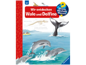 Ravensburger Wir entdecken Wale Delfine Wieso? Weshalb? Warum? ab 4 Jahren, 24x27 cm 66232775