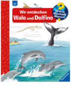 Ravensburger Wir entdecken Wale Delfine Wieso? Weshalb? Warum? ab 4 Jahren, 24x27 cm 66232775