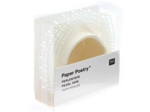 RicoDesign Rico Washi Tape Perlen, offwhite 302258