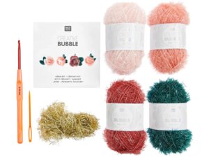RicoDesign Rico HÃ¤kelset Bubble, Rose 400023013