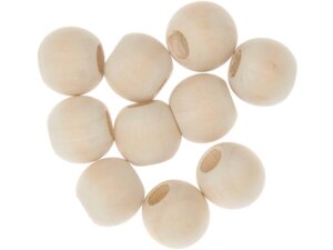 RicoDesign Rico Holzperlen Makramee natur 500211