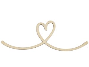 RicoDesign Rico Holzschriftzug Herz 700529