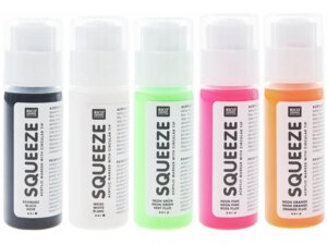 RicoDesign Rico Squeeze Marker, Neon Set 800683