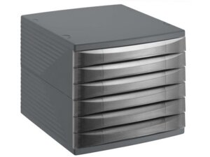 Rotho BÃ¼robox 6 SchÃ¼be geschl. Quadra 1108108853