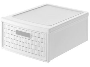 Rotho Schubladenbox klein Country weiss 1114801100