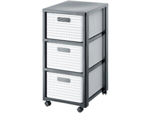 Rotho Tower Country 3xA4 mit Rollen 1165490001