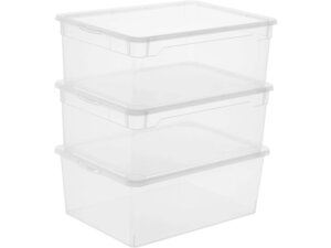 Rotho Set Clear Box Men Shoe 3 tlg. 6336800096WS